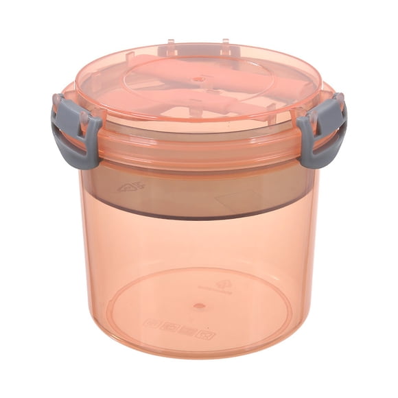 Portable Reusable Parfait Cups With Lids Yogurt Cup With Topping Cereal Or Oatmeal Container Leak Proof Breakfast On The Cups 20OZ For Meal Pre Protion Control