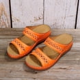 thumbnail image 4 of Snorda Sandales Compensées Décontractées de Mode pour Femmes Dames Chaussures Pantoufles d'Extérieur, 4 of 5