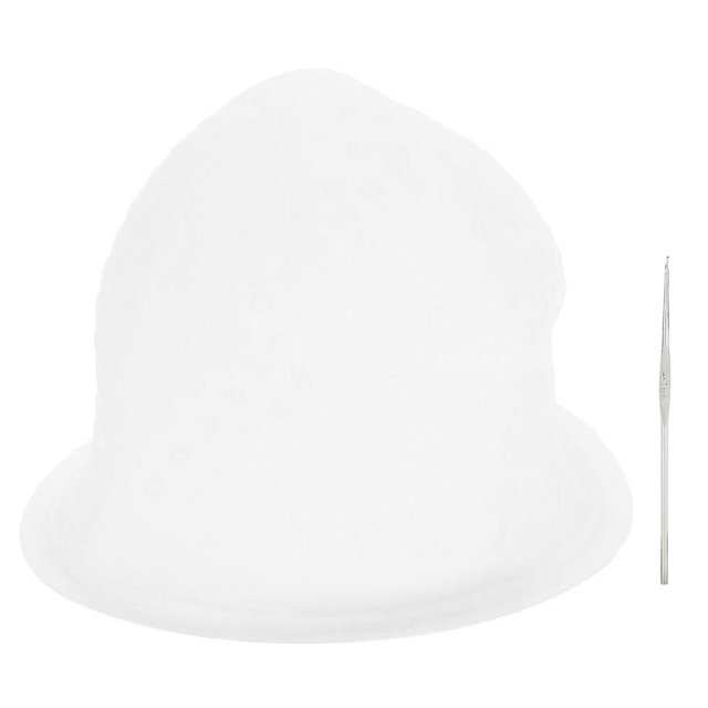 Tbest Outils de Coiffure Capuchon de Gel en Silicone Réutilisable Professionnel pour la Maison