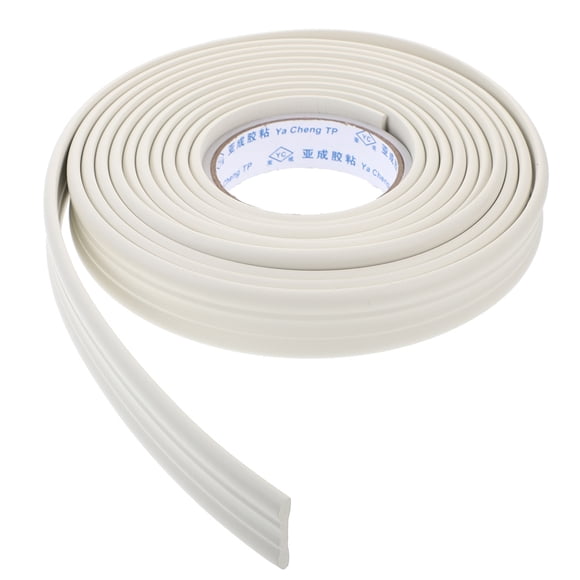 Flexible Rubber Wall Trim Molding Self Adhesive Vinyl Baseboard Cover 1 Set