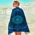thumbnail image 4 of TopLLC Microfiber Beach Towel Super Lightweight Colorful Bath Towel Sandproof Beach Blanket Multi-Purpose Towel For Travel Swimming Pool 30x60 Inch, 4 of 8