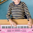 thumbnail image 4 of Children 61-Key Electric Piano With Microphone Multifunctional Electric Toy 61-Key Keyboard Kids Musical Piano Toy, 4 of 8