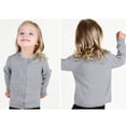 thumbnail image 1 of Toddler Candy Color Cardigan , Solid Color Winter Sweater For Boys/Girls ,0,3 Years, Super Soft, Gray 5 Years, 1 of 5