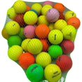 thumbnail image 2 of Golf Ball Planet - 50 Pack Recycled Golf Balls Mix Colors (3A/Good), 2 of 6