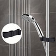 thumbnail image 1 of Birdeem Adjustable Shower Bracket, Adjustables Shower for Slide Bar,Universal 22-25Mm O.D, Rail Bracket for Slide Bar Slider Clamp Bathroom Replacement, Shower Slide Bar, 1 of 8