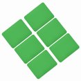thumbnail image 1 of Uxcell 6 Pcs Pièces Thermocollantes Patchs de Réparation en Tissu pour Vêtements Vert, 1 of 6