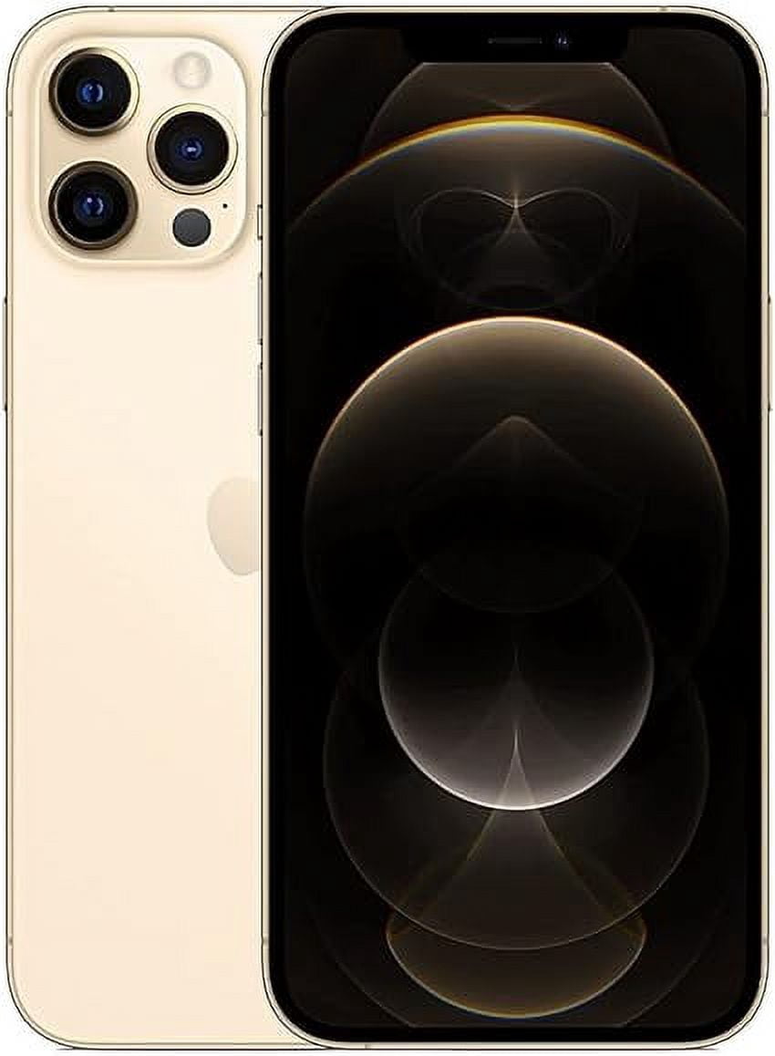 Apple iPhone 12 Pro Max 128GB | Factory Unlocked Smartphone Certified Refurbished (Grade A)