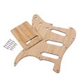 thumbnail image 3 of Bamboo Pickguard Lightweight Back Plate Retro Fashion Reusable Knobs Pickup Covers Pickguard Screws Instrument Accessories FD ST Style Guitar, 3 of 7