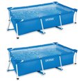 thumbnail image 1 of Intex Piscine hors Sol Rectangulaire 86 x 59 x 23 Pouces (Lot de 2), 1 of 5