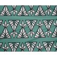 thumbnail image 4 of oneOone Polyester Lycra Fabric Floral & Triangle Block Print Fabric BTY 56 Inch Wide, 4 of 4