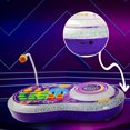 thumbnail image 4 of DJ Toy for Kids, Safe DJ Party Mixer Turntable Toy Portable Adjustable Volume  for Boys Girls, 4 of 7