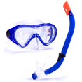 thumbnail image 1 of Semi-Dry Diving & Snorkel Set, Blue - Junior, 1 of 1