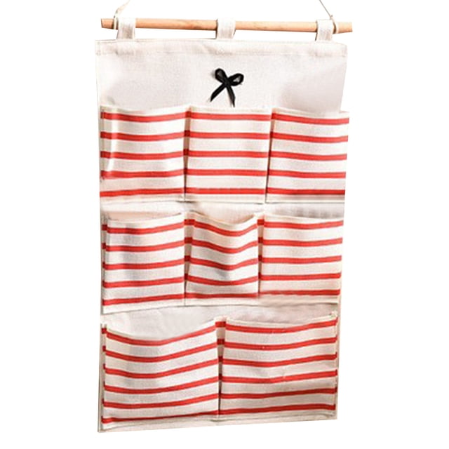 Home Textile Storage Over Door Organizer for Closet—Hanging Shoes Holder with Large Mesh Pockets Fabric Wall Door Bag Organizer Convenient Storage Rack for Home