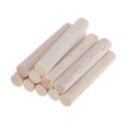 thumbnail image 2 of 10x Bâtons Ronds en Bois de Balsa Non Fini, Goujon, Tige de Modèle pour Bricolages pour Enfants - Naturel, 50 mm, 2 of 6