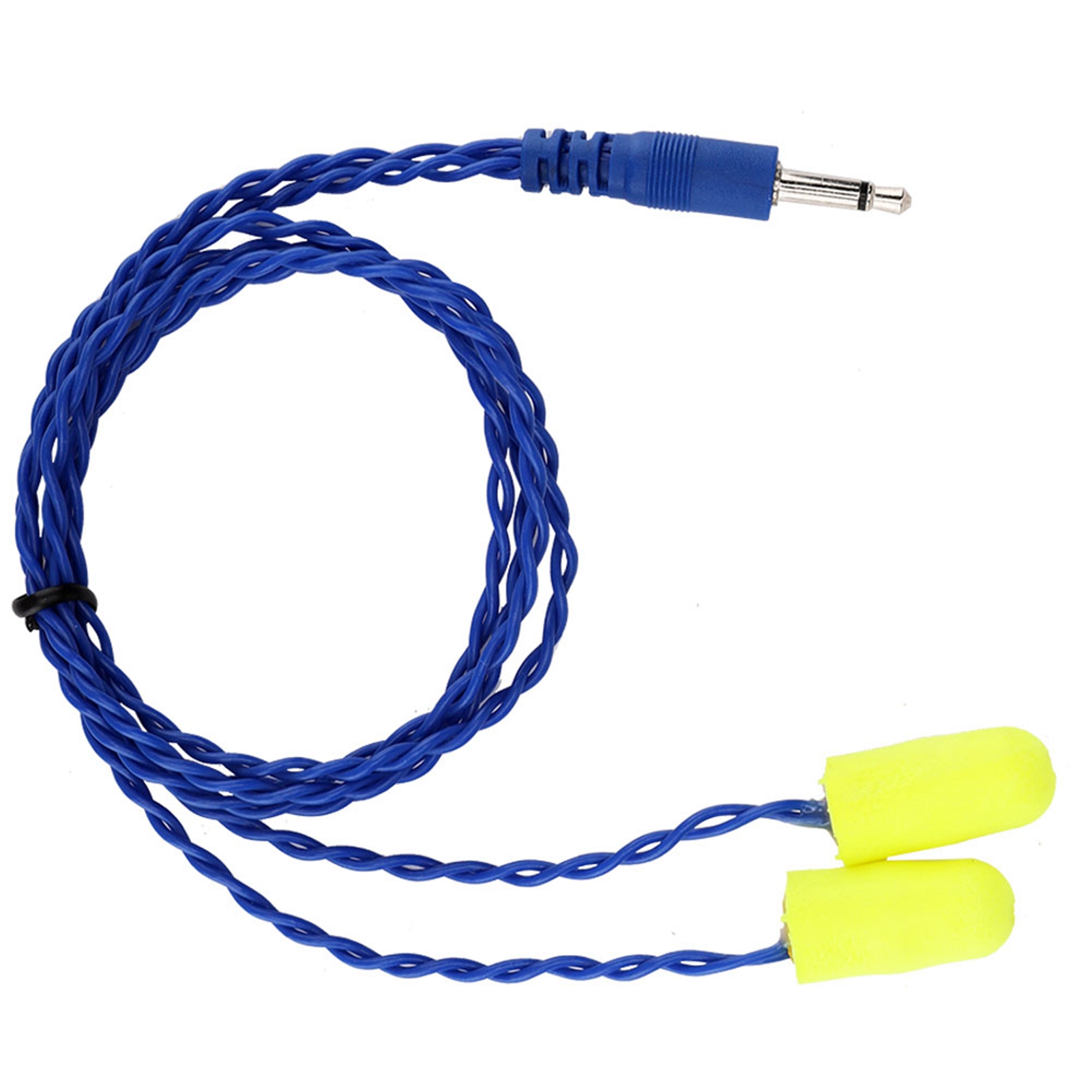 Racing Foam Earbuds, Noise Reduction Racing Earbuds 1/8in Plug Non Break Mono Enhanced Audio with Miniature Sensor for Outdoor