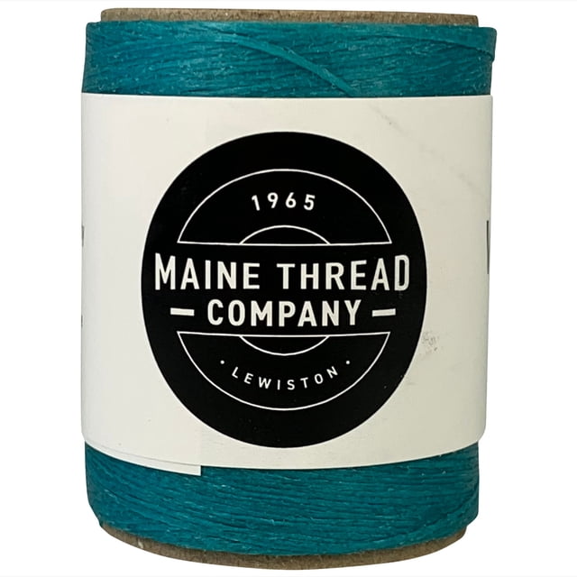 Maine Thread Cordon en Poly Ciré 0,020 Pouces 1 Épaisseur - Turquoise