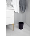 thumbnail image 4 of Grey Label Black Waste Can, Round Plastic Bathroom Trash Bin, Garbage Can & Wastebasket, 4 of 7