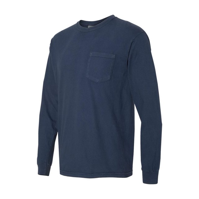 Comfort Colors T-Shirt à Manches Longues pour Adulte avec Poche