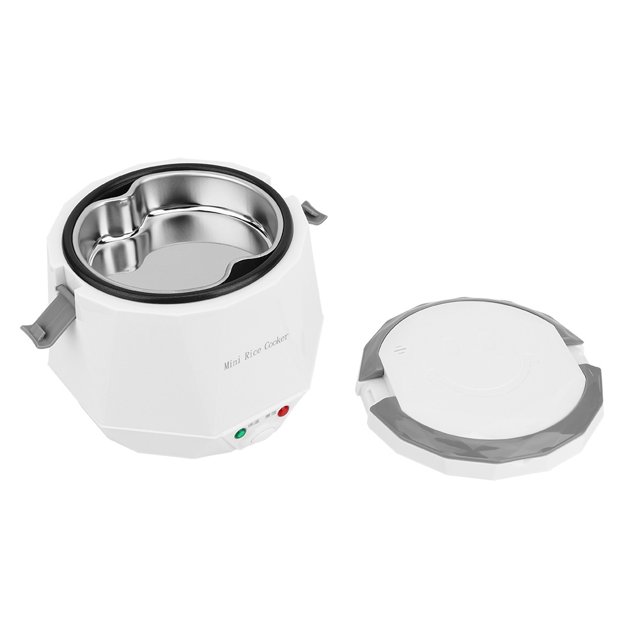 Rice Cooker, 1.6L Car Use Food-grade Car Rice Pot, Camping Picnic Traveling for Driving