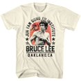 thumbnail image 1 of Bruce Lee Junfangungfu Natural Adult T-Shirt 4Xl, 1 of 2