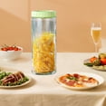 thumbnail image 3 of Bocaux en Verre Empilables en Forme de Patte, Étanches à l'Eau, Bocal de Rangement en Verre Scellé, Collations de Cuisine, Fruits Secs, Bocal de Rangement pour Aliments, Portionnement Transparent avec Couvercle, Bocal de Rangement, 3 of 6