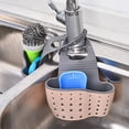 thumbnail image 4 of Extra Large Cauldron Escurridor De Plastico Stainless Steel Wire Rolling Rack over Shelf Organizer Rack Kitchen Cabinets Kitchen Hanging Sponge Holder Adjustable Rubber, 4 of 4