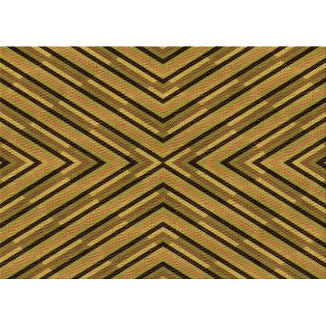 Ahgly Company Machine Washable Indoor Rectangle Transitional Red Brown Area Rugs, 2' x 4'