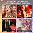 thumbnail image 3 of pitrice One-time Hair Chalk Comb Professional Temporary Instant Hair Comb Hair Color Highlights Streaks Hair Coloring Dye Comb, 3 of 8
