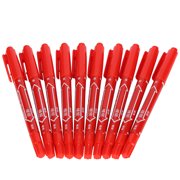 Quick-Drying Marker Pen, Double-End Marker Pen Convenient For Writing Ergonomic Design No Fading Quick-drying Ink  For Marker Pen For Drawing Black,Red,Blue