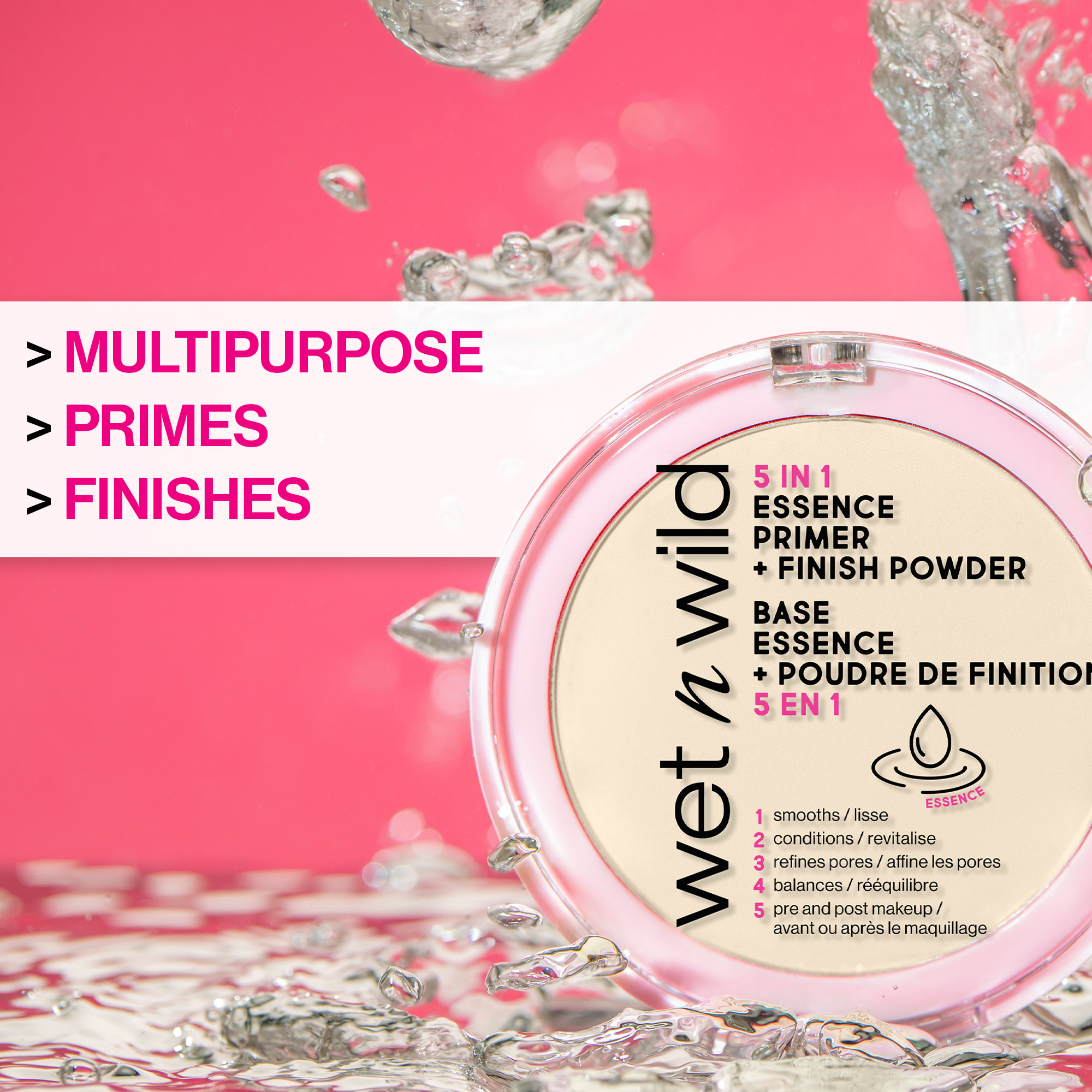 Base de teint et poudre de finition Essence