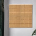 thumbnail image 2 of Thinsony Cork Board Tiles 12 x 12 Message Home Board Board School yellow 12 Inch x 12 Inch 1Set, 2 of 6
