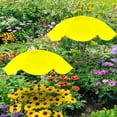 thumbnail image 4 of Large Garden Parasol for Potted Plants | Outdoor Sun & Rain Protection Umbrella with Stake | 47" Shade Canopy | Durable Metal Frame & Rubberized Cloth Cover, 4 of 5