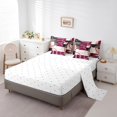 thumbnail image 3 of YST Geometric Circles Swirls 7 Piece Down Comforter Set, Queen, 3 of 5