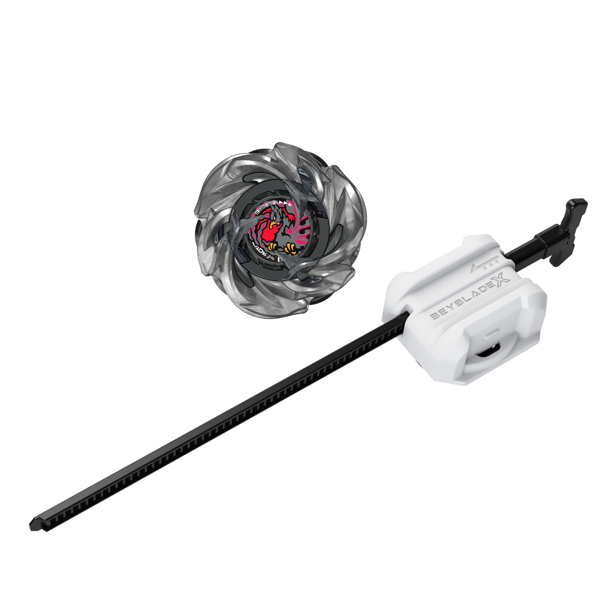 Beyblade X Rudder Phoenix 4-70LF UX Starter Pack Top and Launcher
