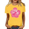 thumbnail image 1 of LUOGENLI T-shirts pour Femme pour Femmes Mode Décontractée T-shirts Imprimés Col Rond Manches Courtes T-Shirt Hauts Tunique Blouse T-shirts pour Femmes T-shirts Graphiques Fête de la Saint-Patrick Jaune TTG, 1 of 4