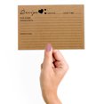 thumbnail image 2 of Inkdotpot 4x6 Inch Recipe Cards (Set of 50) , Thick Double Sided Premium Card Stock- Modern Style Kraft Recipe Notecards for Weddings- Bridal- Baby Shower - Classic Theme, 2 of 6