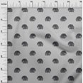 thumbnail image 2 of oneOone Organic Cotton Voile Fabric Elephant Block Print Fabric BTY 42 Inch Wide, 2 of 4