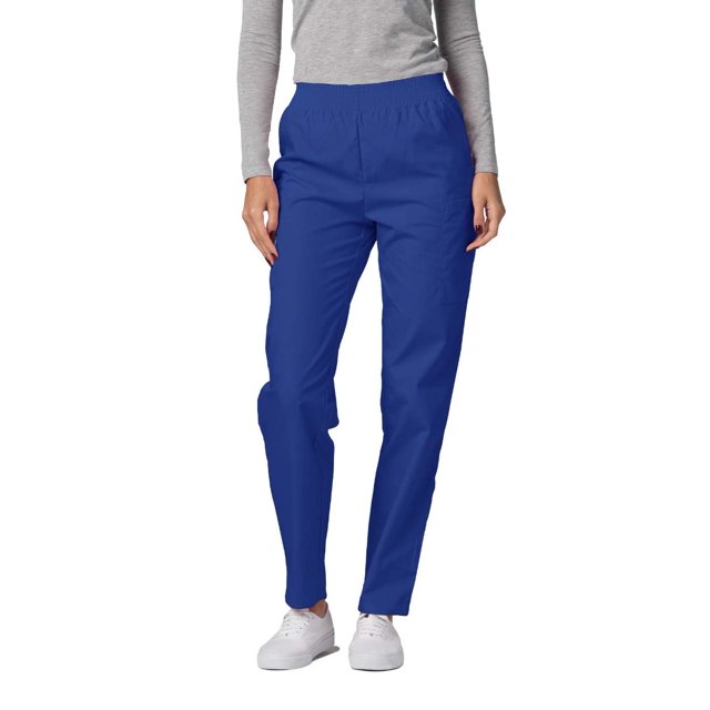 Adar Universal Women's Scrub Set - Warm-Up Scrub Jacket and Elastic Pull-On Pants