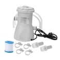 thumbnail image 4 of DOLITY Pool Pump 800 gallons US Plug Practical Premium Cartridge Pump, 4 of 9