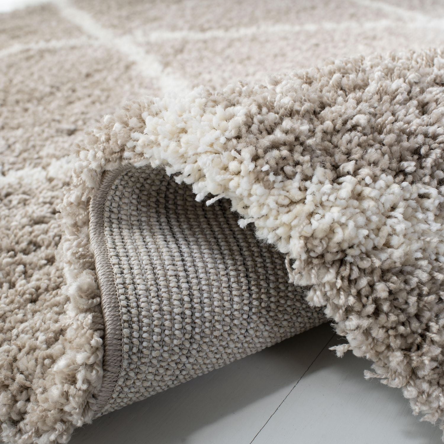Safavieh Hudson Amias Tapis Géométrique Shag