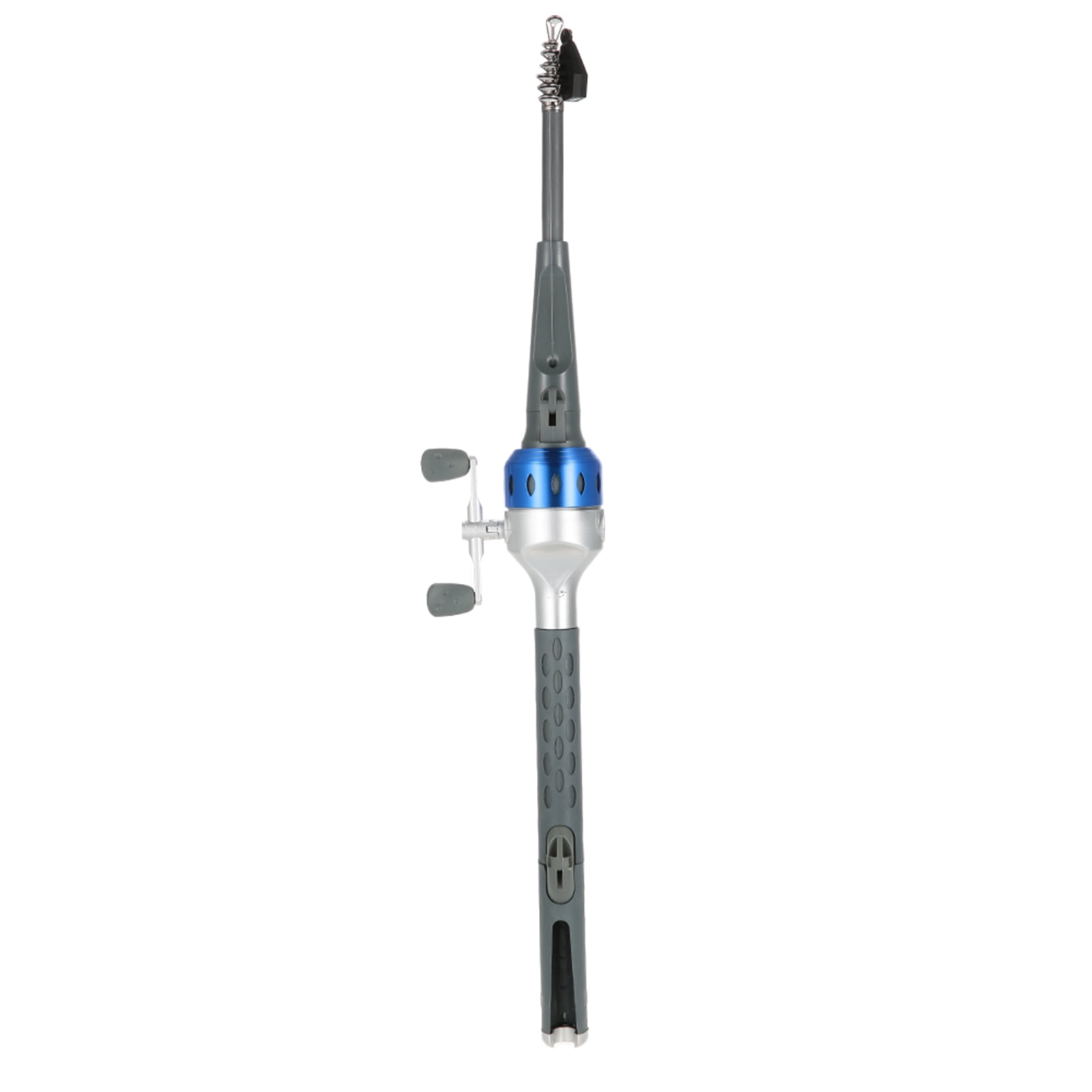 CACAGOO 151cm Mini Folding Fishing Rod Foldable Telescopic Fighing Pole Fishing Rod Reel Combo with Fishing Lures Line Carp Fishing Tackle