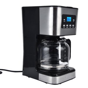Coffee Maker, 1.5L ABS And Glass Drip Coffee Machine  For Cafe For Family