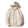 thumbnail image 1 of RKSTN Chandail à Capuche pour Hommes Mode Automne Chandail en Molleton Doux Décontracté à Capuche Col Rond Manches Longues Chandail Chandails en Molleton Blouse Chandail en Molleton pour Hommes, 1 of 4