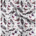 thumbnail image 1 of Soimoi Crepe Silk Fabric Butterflies Butterfly Print Fabric by Yard 42 Inch Wide, 1 of 6