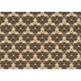 thumbnail image 1 of Ahgly Company Tapis d'Aire Rectangulaire Transitionnel Brun Sable Brun pour Intérieur, Lavable à la Machine, 5 Pieds x 7 Pieds, 1 of 7