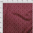 thumbnail image 3 of oneOone Georgette Viscose Maroon Fabric Colorful Dinosaur Cartoon Sewing Material Print Fabric By The Yard 42 Inch Wide, 3 of 5