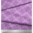 thumbnail image 2 of Soimoi Rayon Fabric Dots & Circle Geometric Print Fabric by the Yard 56 Inch Wide, 2 of 5
