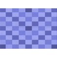 thumbnail image 1 of Ahgly Tapis Rectangulaire Lavable en Machine Intérieur Transitionnel Bleu Denim, 7 Pieds x 10 Pieds, 1 of 7