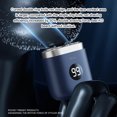 thumbnail image 3 of Yingyy Shaver For Men Portable Electric Convenient: This portable Shaver For Easy Grooming Mini Electric Stainless Rotating, 3 of 6