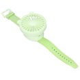 thumbnail image 1 of Small Watch Fan, Silicone Watch Fan Wrist Strap Portable Cute  For School For Children Green, 1 of 8